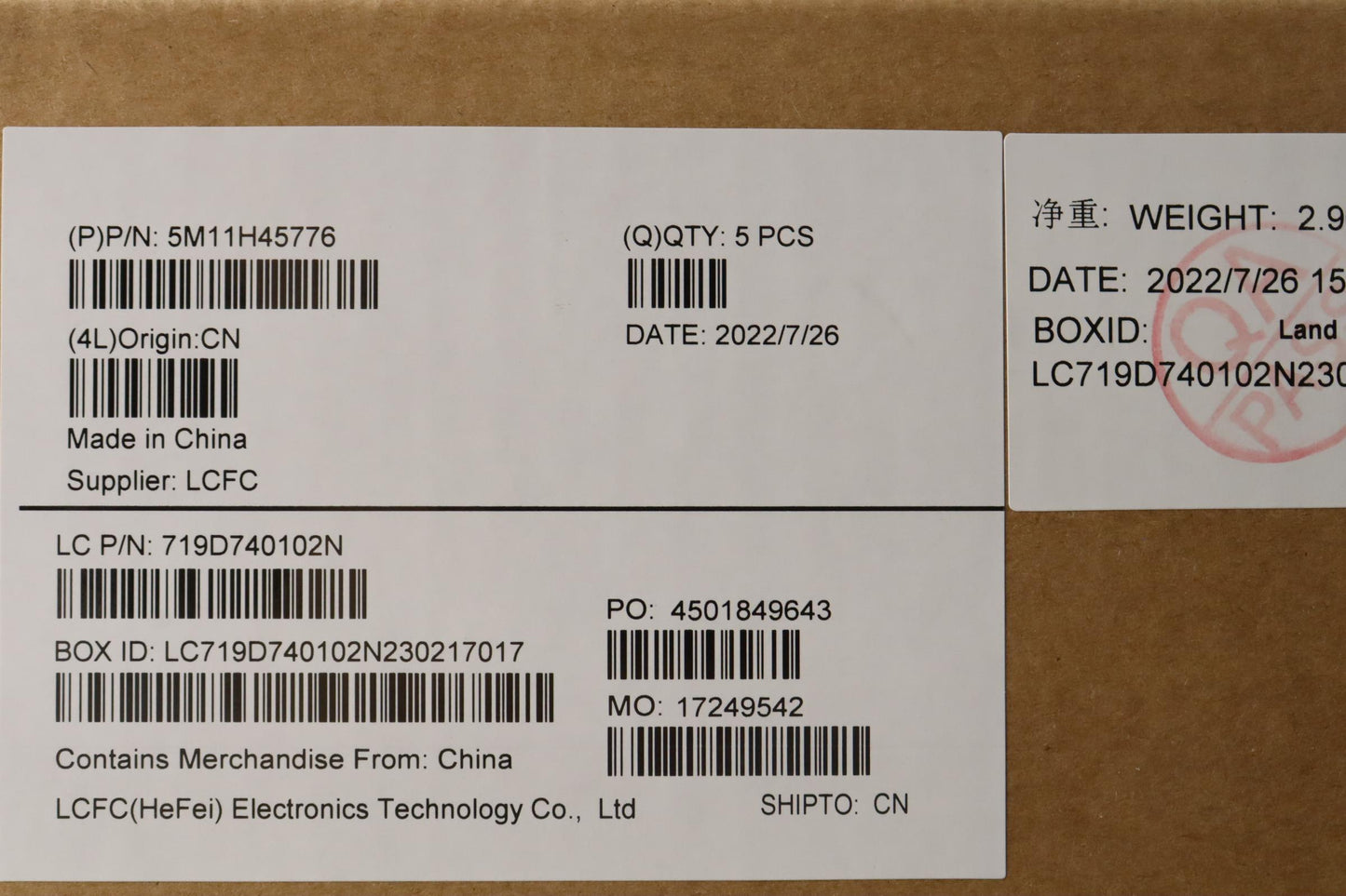 Lenovo Mechasm Kbd Bzl,Ww,Gy,Chy,Ild - 5M11H45776