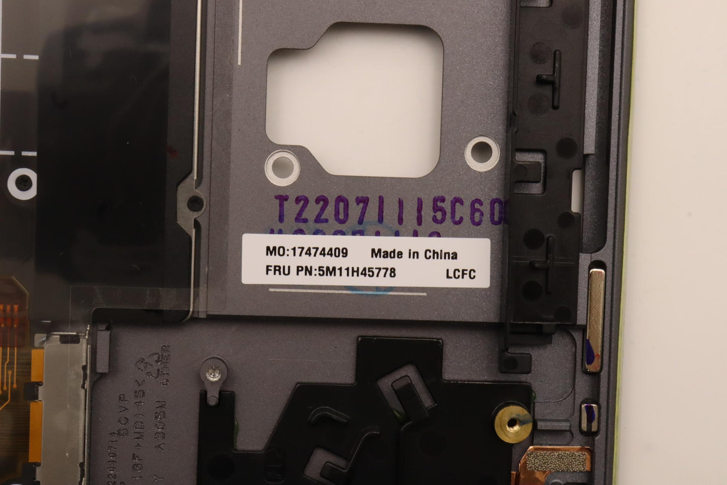 Lenovo Mechasm Kbd Bzl,Ww,Gy,Chy,Nor - 5M11H45778