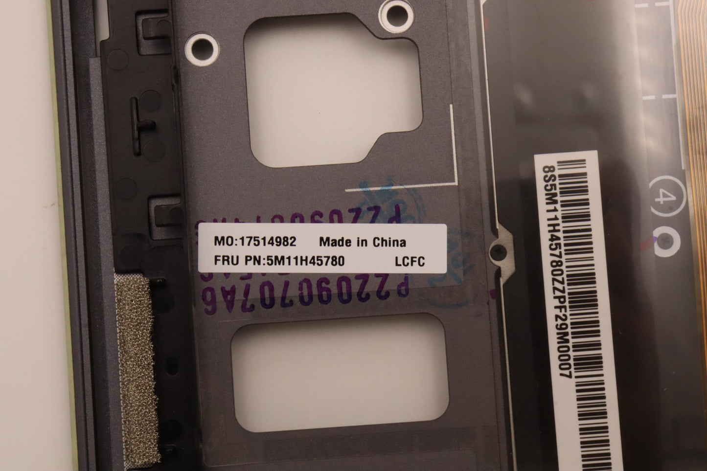 Lenovo Mechasm Kbd Bzl,Ww,Gy,Chy,Rus - 5M11H45780