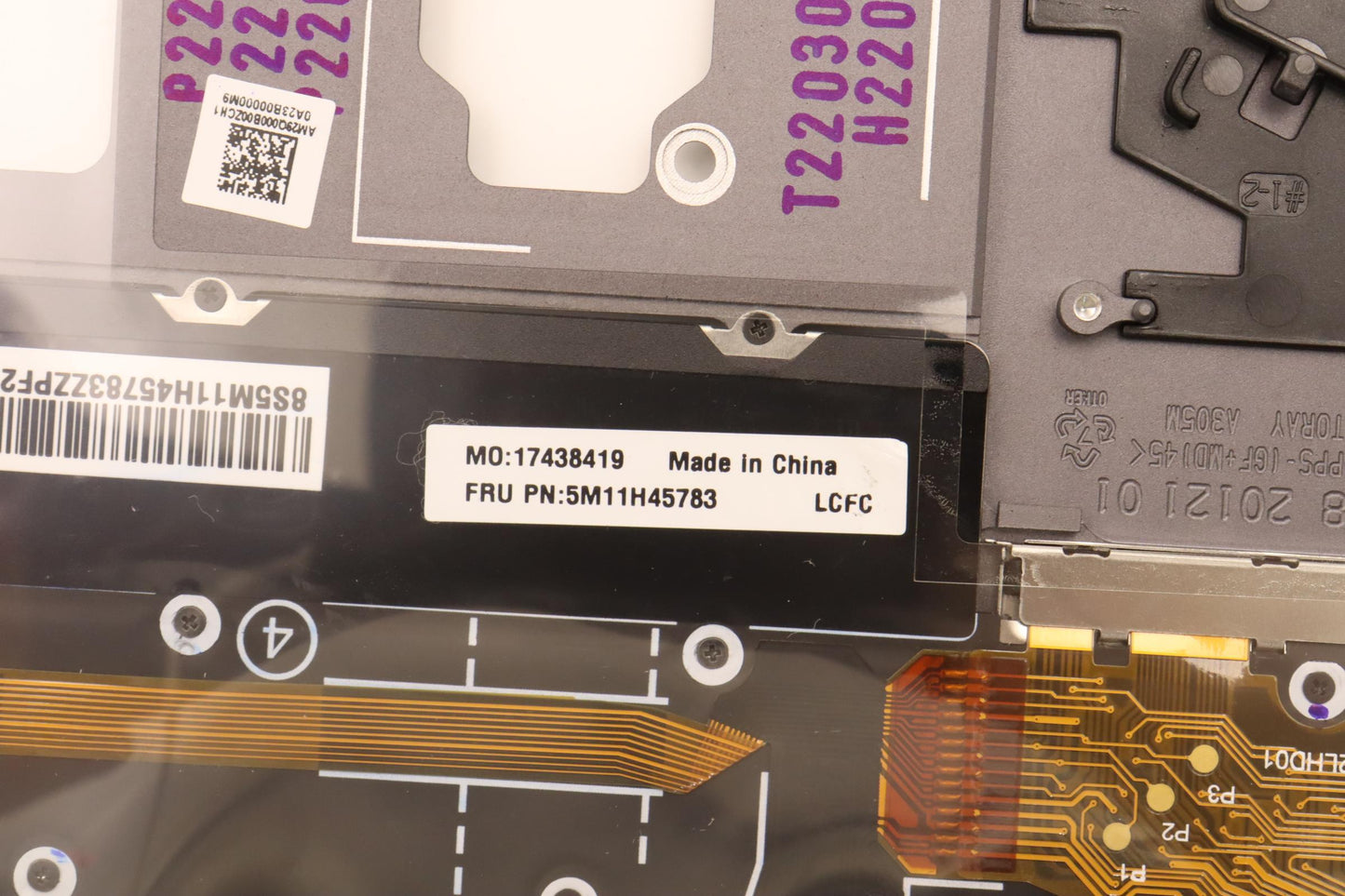 Lenovo Mechasm Kbd Bzl,Ww,Gy,Chy,Sws - 5M11H45783