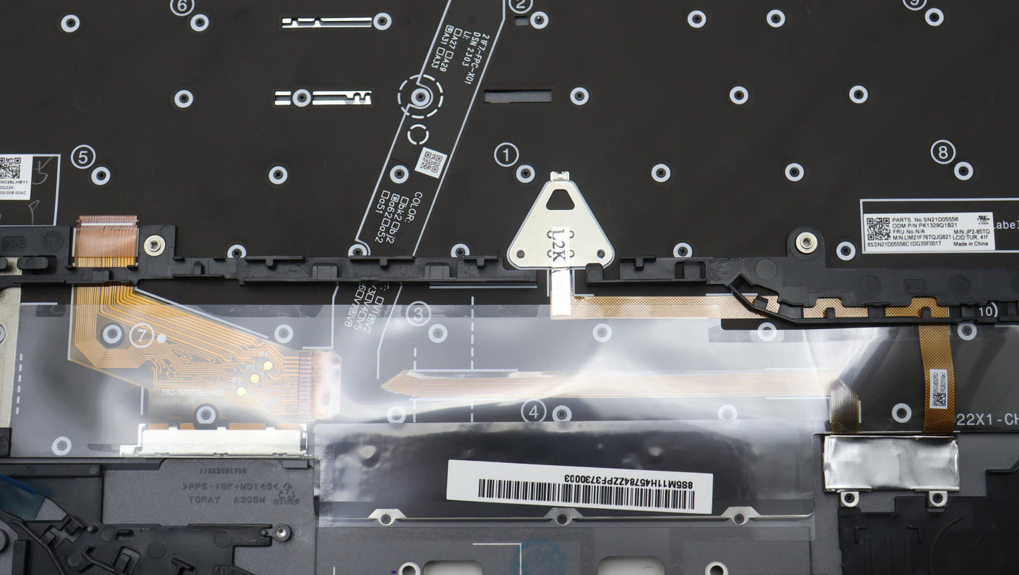 Lenovo Mechasm Kbd Bzl,Ww,Gy,Chy,Tur - 5M11H45784