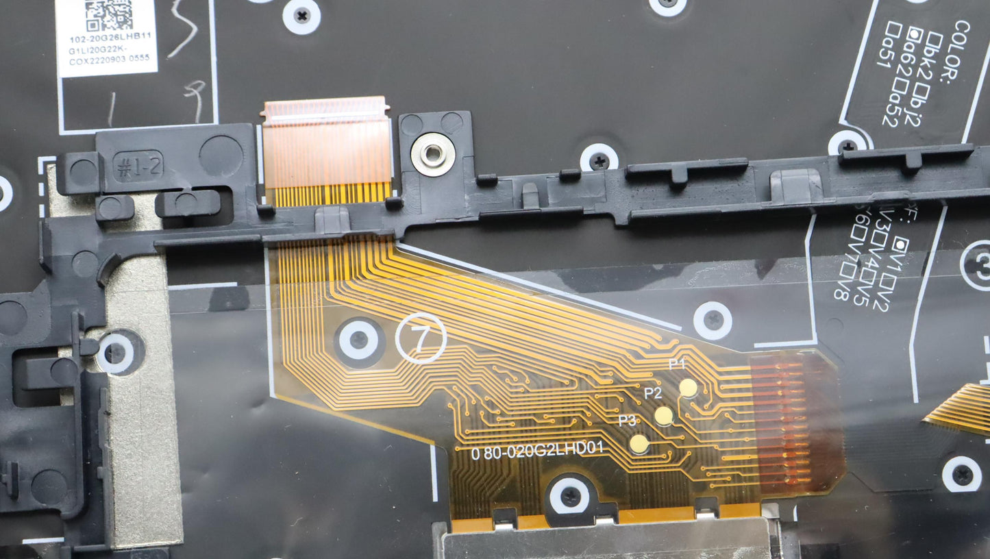 Lenovo Mechasm Kbd Bzl,Ww,Gy,Chy,Uke - 5M11H45785