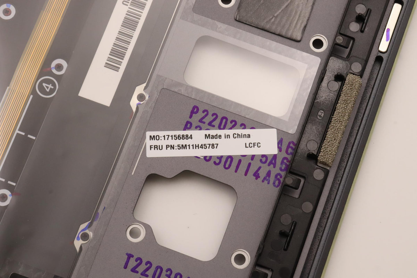 Lenovo Mechasm Kbd Bzl,Ww,Gy,Chy,Jpn - 5M11H45787