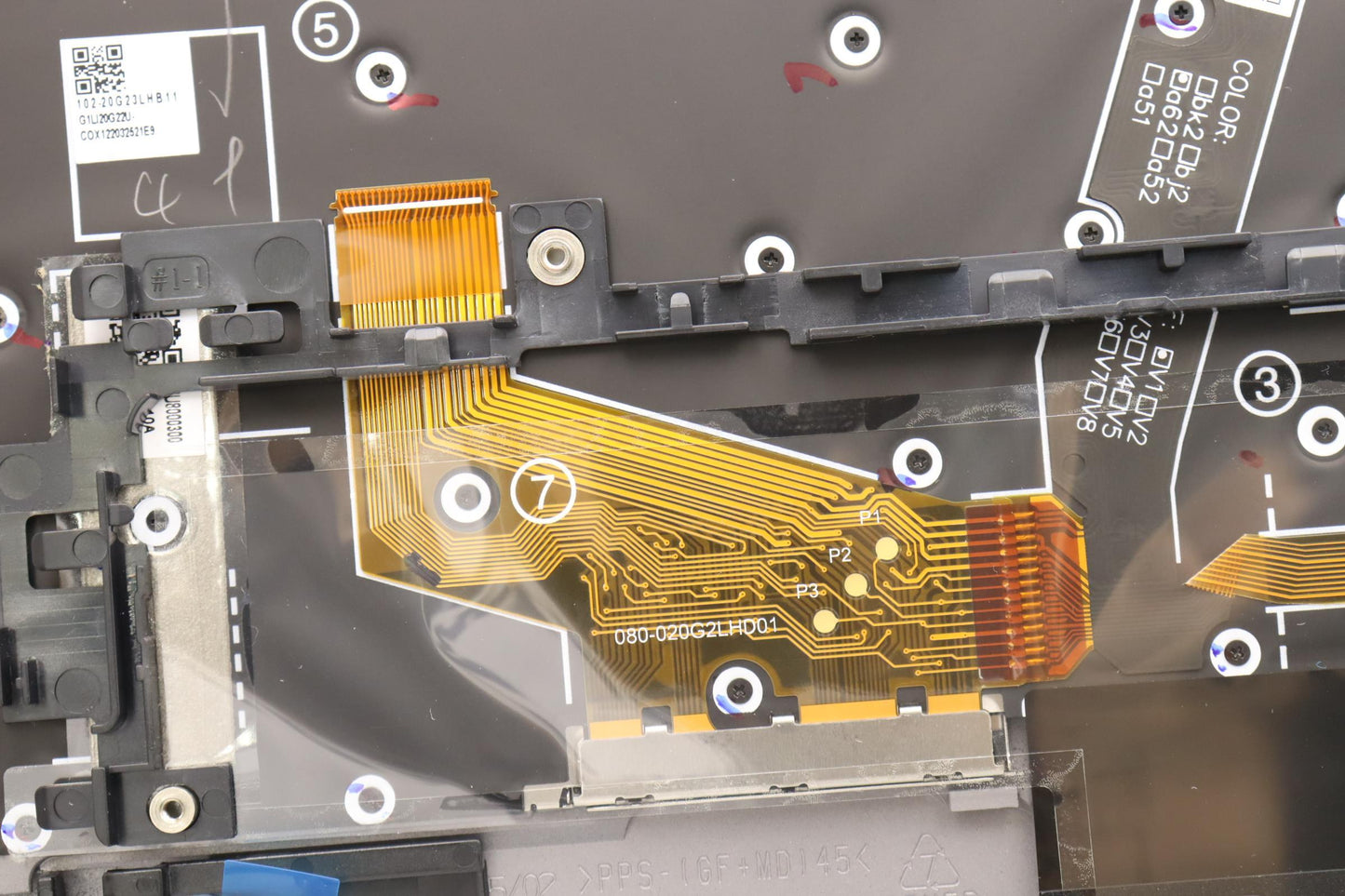 Lenovo Mechasm Kbd Bzl,Ww,Gy,Chy,Tc - 5M11H45789