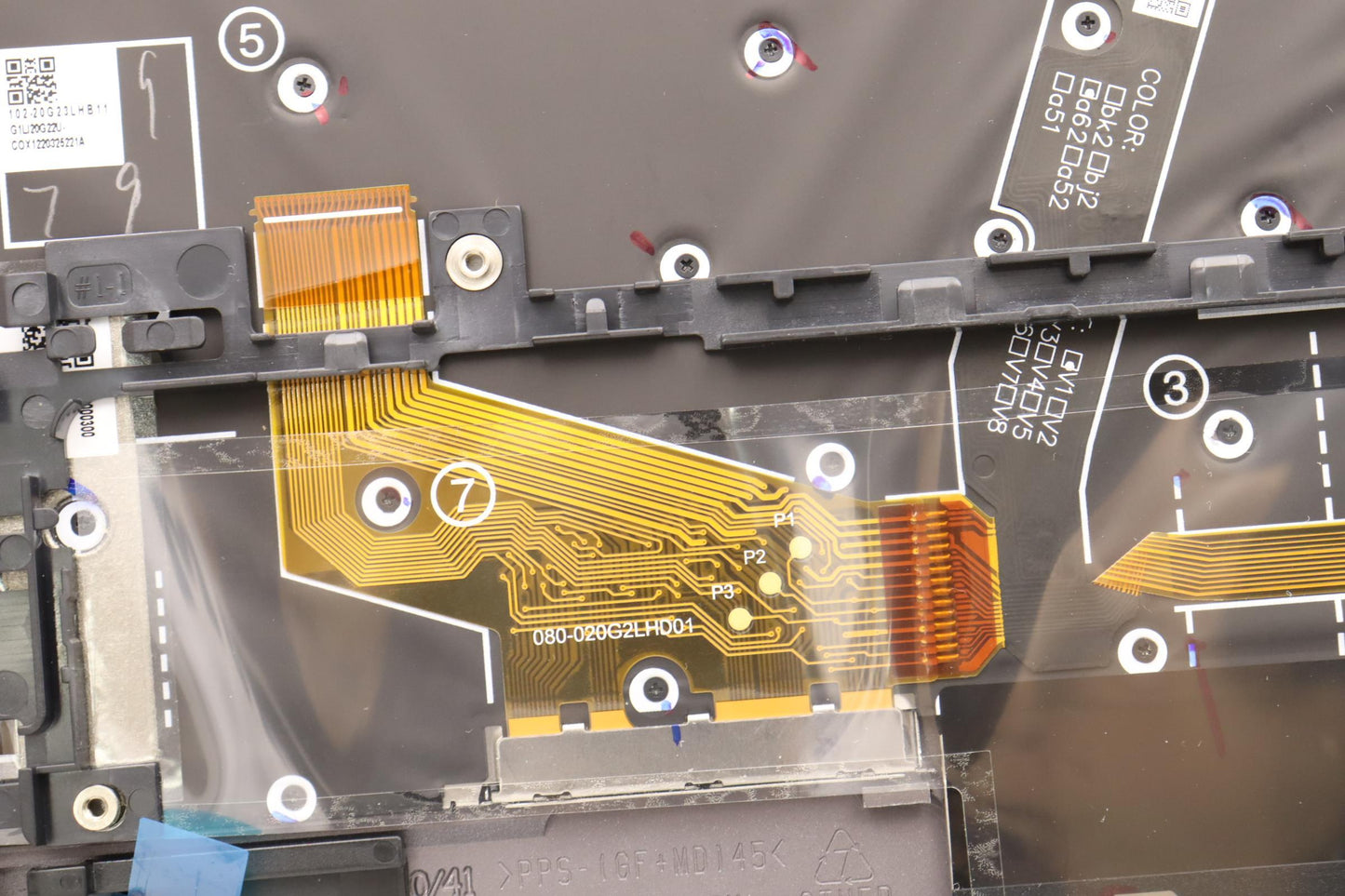 Lenovo Mechasm Kbd Bzl,Ww,Gy,Chy,Thai - 5M11H45790