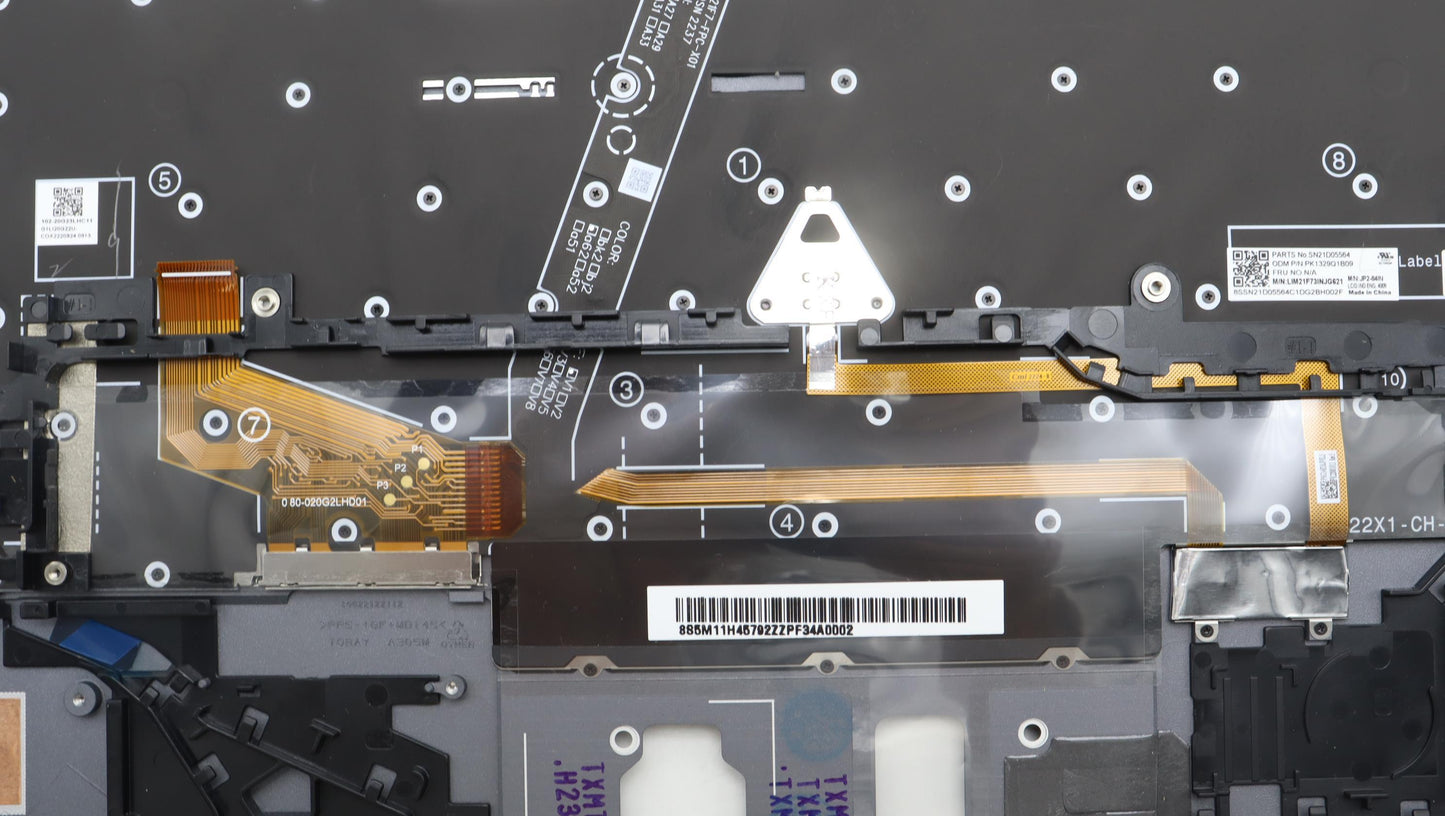 Lenovo Mechasm Kbd Bzl,Ww,Gy,Chy,Ind - 5M11H45792
