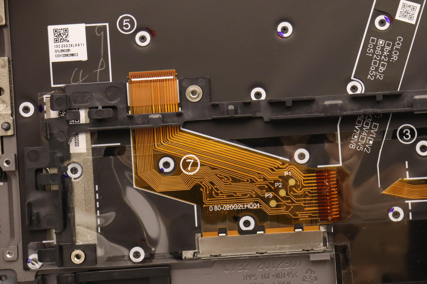Lenovo Mechasm Kbd Bzl,Ww,Gy,Chy,Nord - 5M11H45795