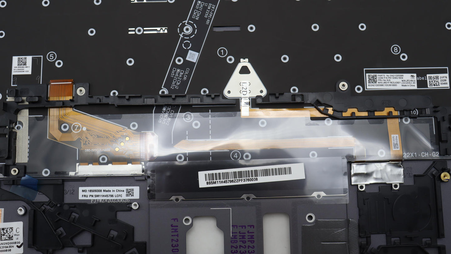 Lenovo Mechasm Kbd Bzl,Ww,Gy,Chy,Czes - 5M11H45796