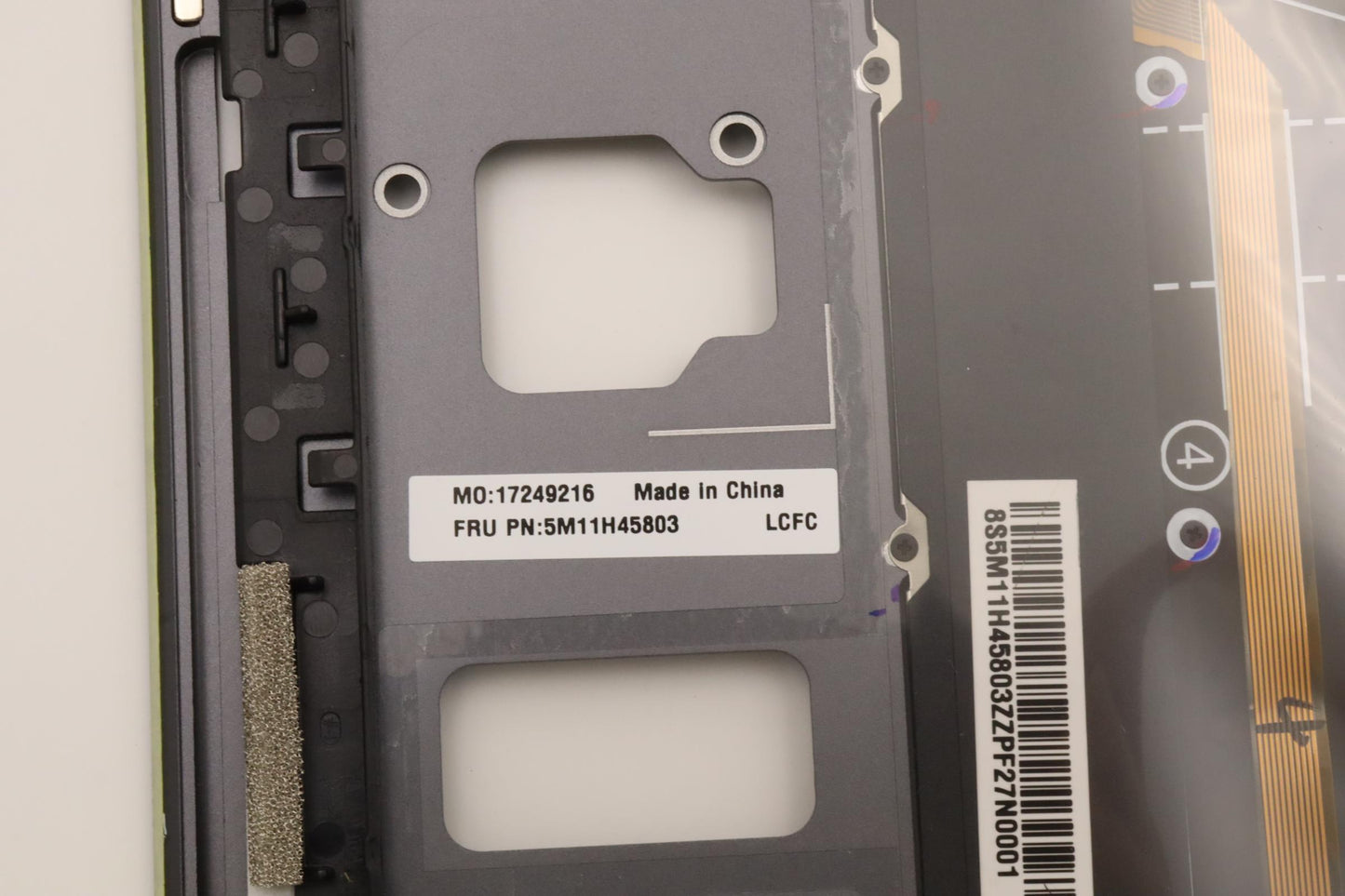 Lenovo Mechasm Kbd Bzl,Wl,Gy,Srx,Ara - 5M11H45803