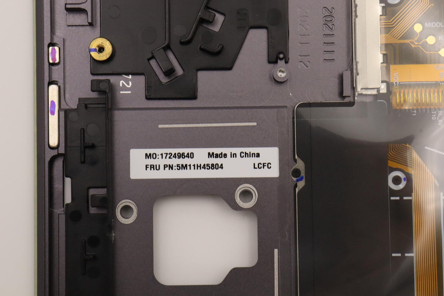 Lenovo Mechasm Kbd Bzl,Wl,Gy,Srx,Bel - 5M11H45804