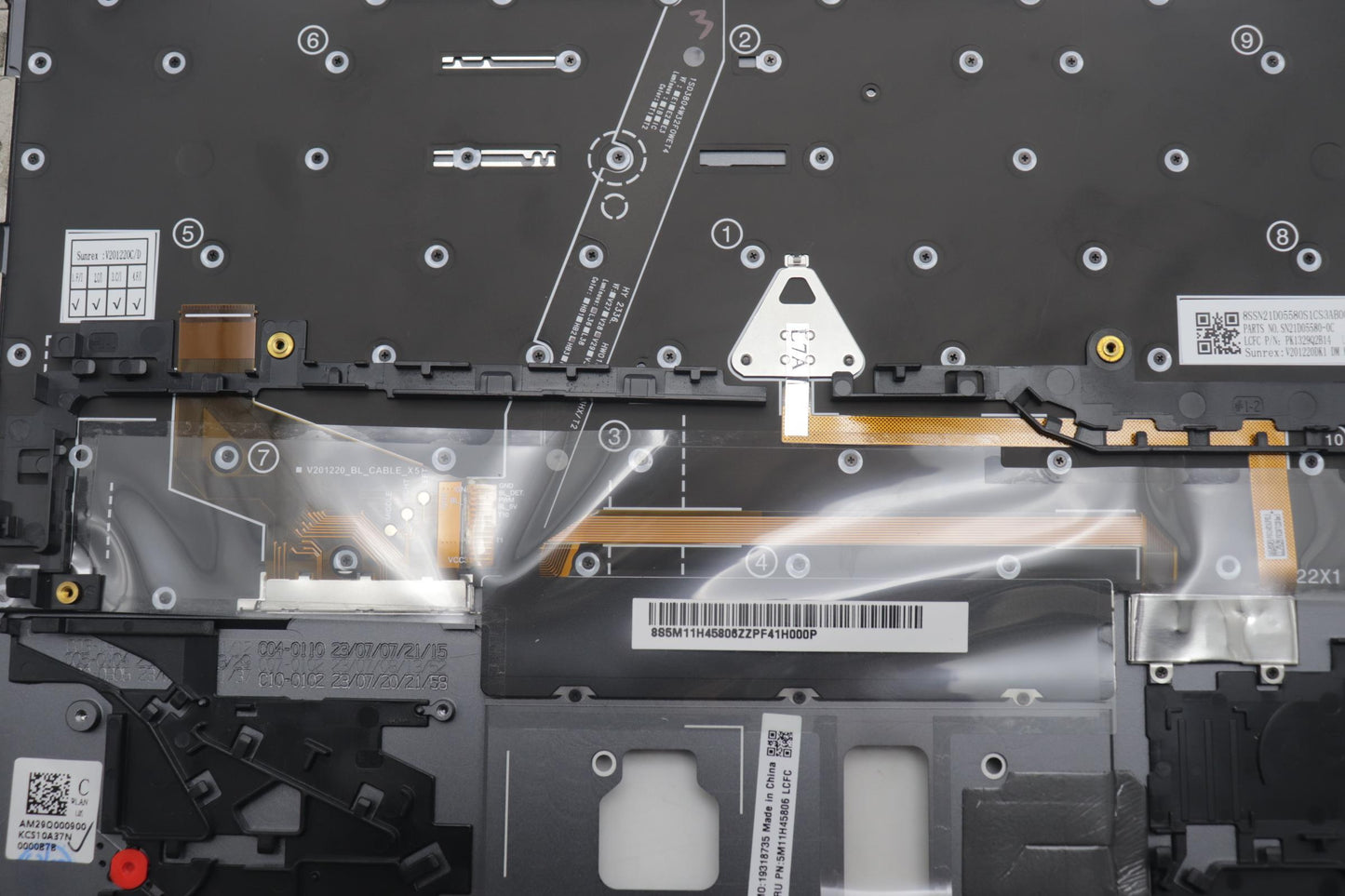 Lenovo Mechasm Kbd Bzl,Wl,Gy,Srx,Den - 5M11H45806