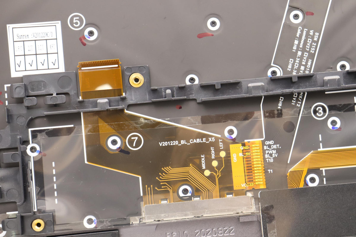 Lenovo Mechasm Kbd Bzl,Wl,Gy,Srx,Ita - 5M11H45814