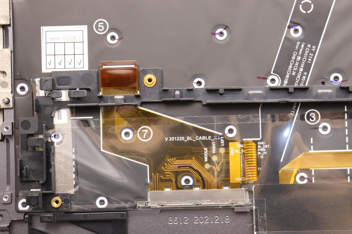 Lenovo Mechasm Kbd Bzl,Wl,Gy,Srx,Sws - 5M11H45820