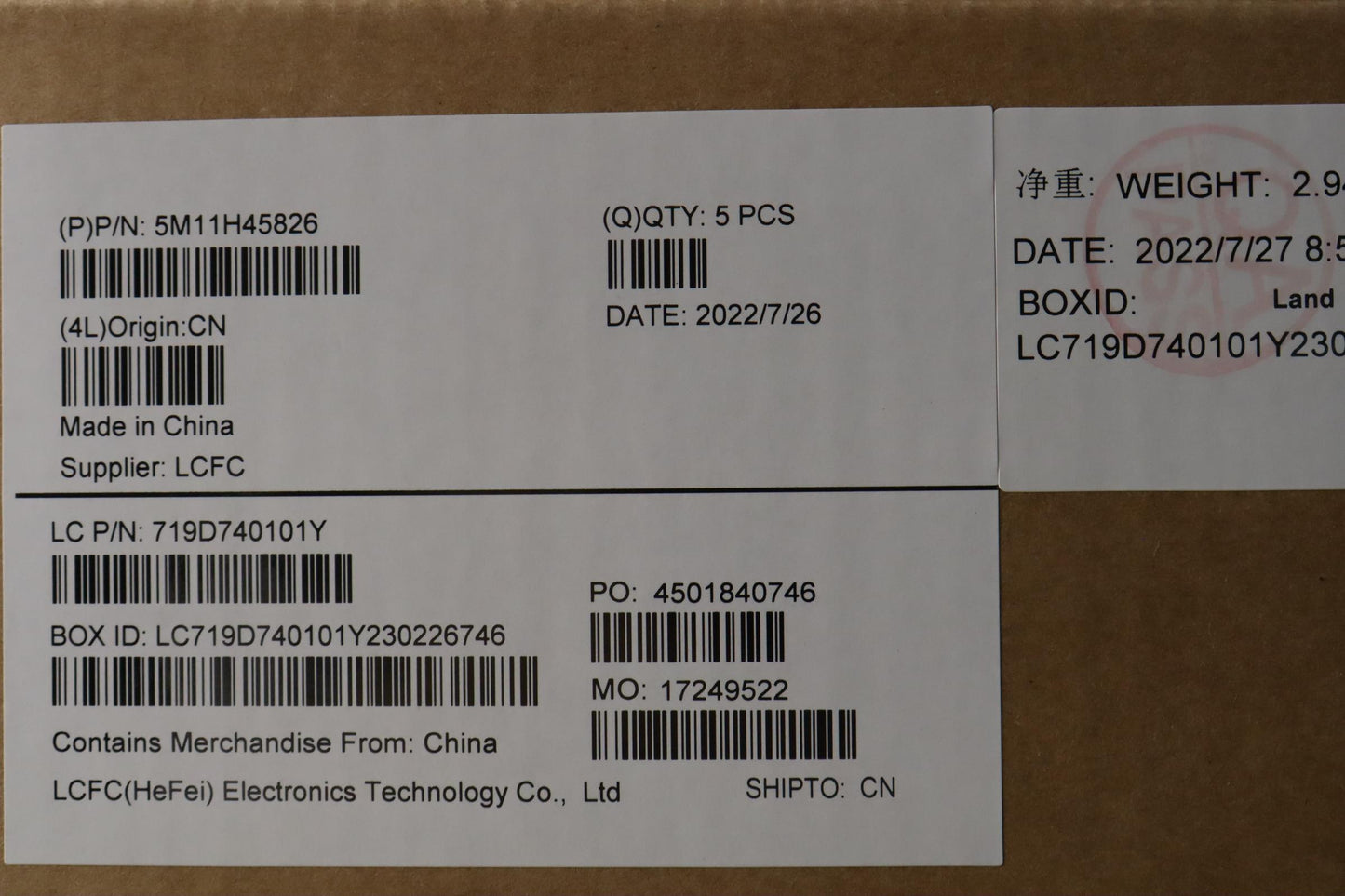 Lenovo Mechasm Kbd Bzl,Wl,Gy,Srx,Tc - 5M11H45826