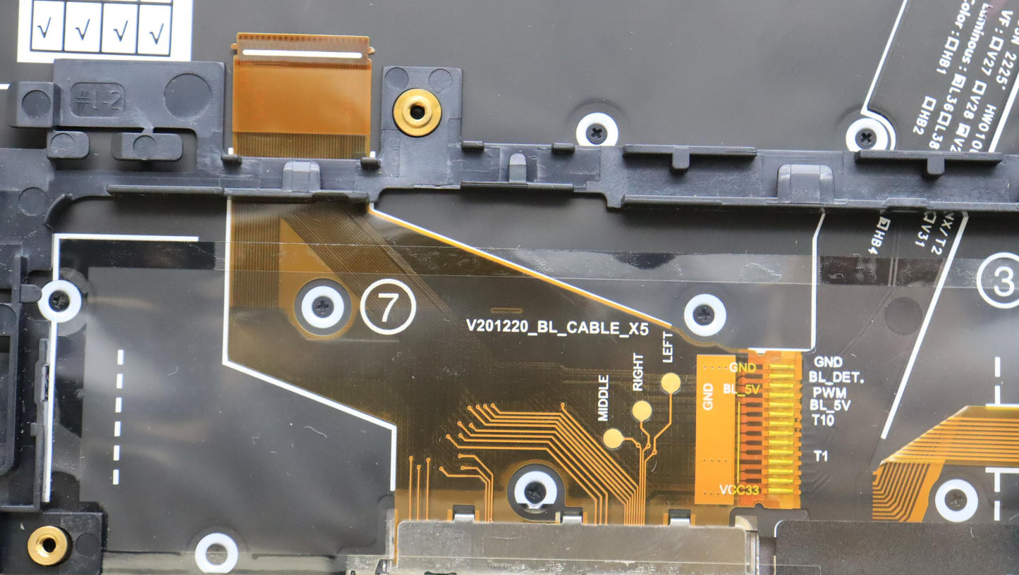 Lenovo Mechasm Kbd Bzl,Wl,Gy,Srx,Frae - 5M11H45831