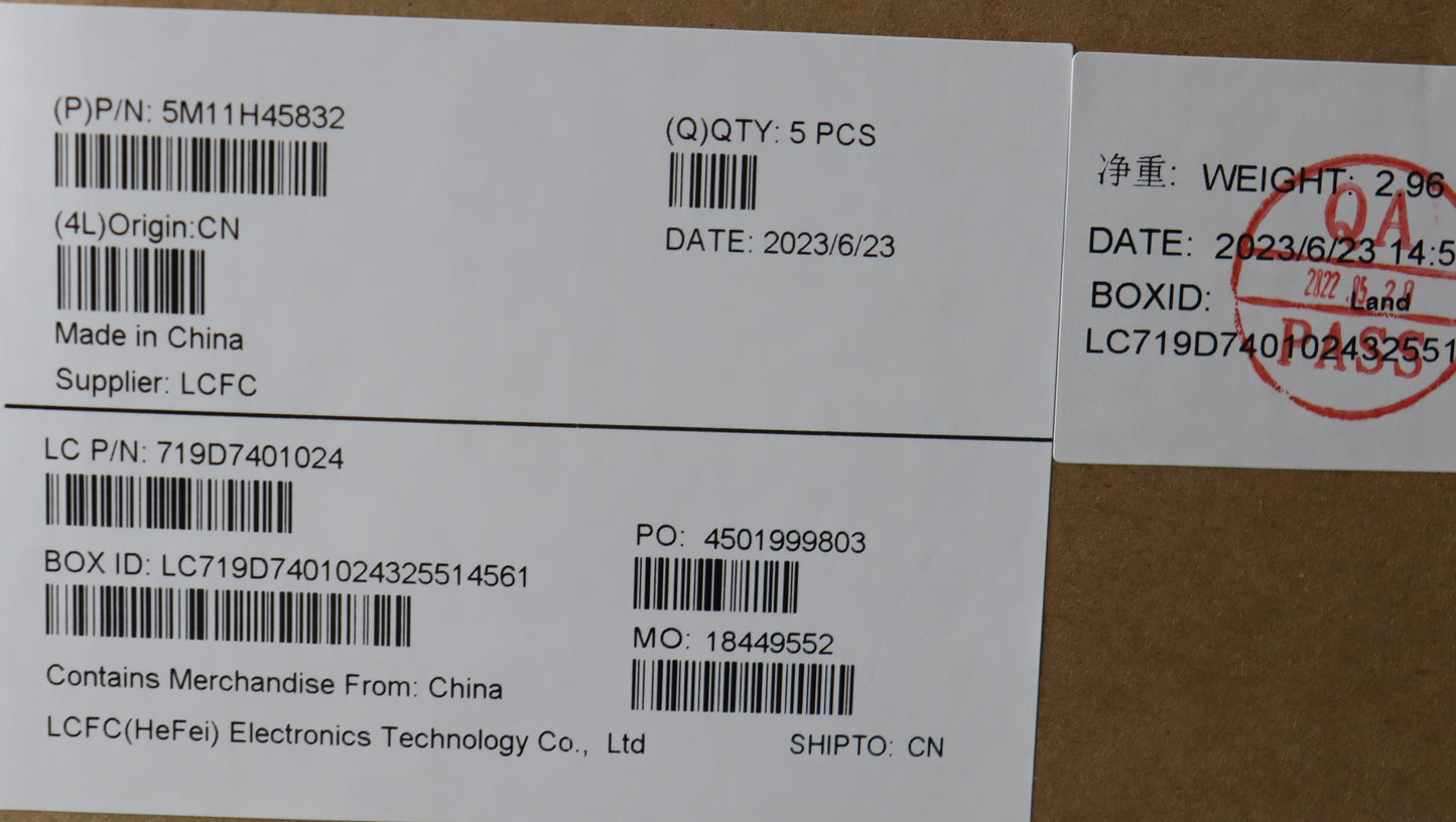 Lenovo Mechasm Kbd Bzl,Wl,Gy,Srx,Nord - 5M11H45832