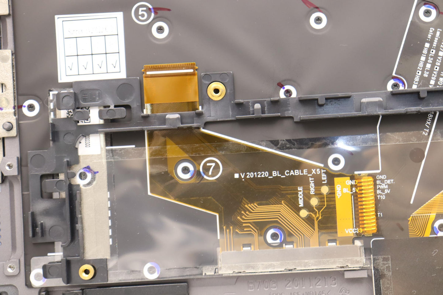 Lenovo Mechasm Kbd Bzl,Ww,Gy,Srx,Ara - 5M11H45840