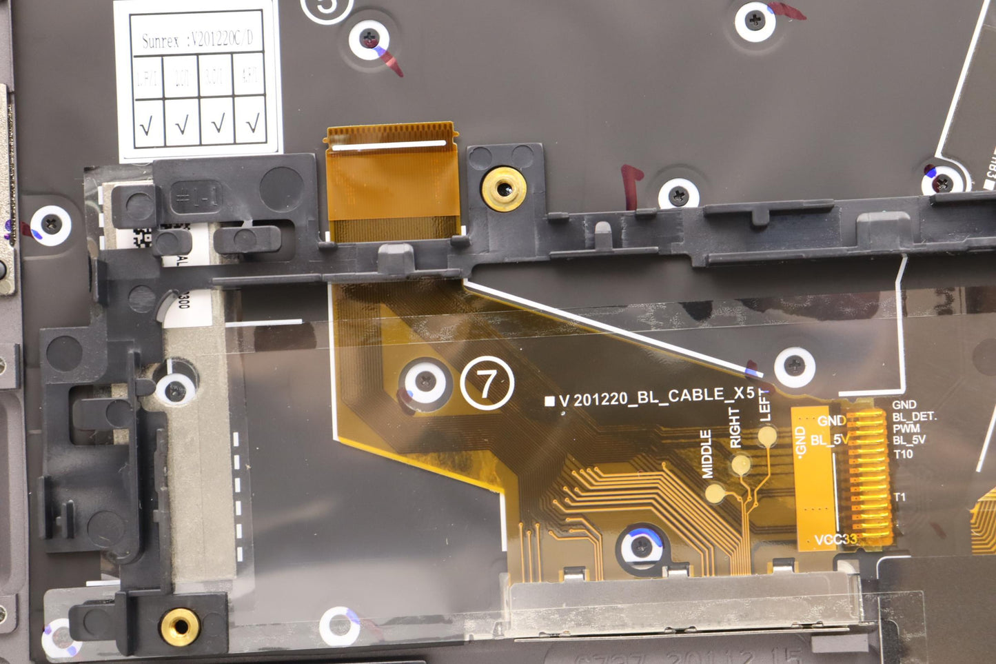 Lenovo Mechasm Kbd Bzl,Ww,Gy,Srx,Hbw - 5M11H45848