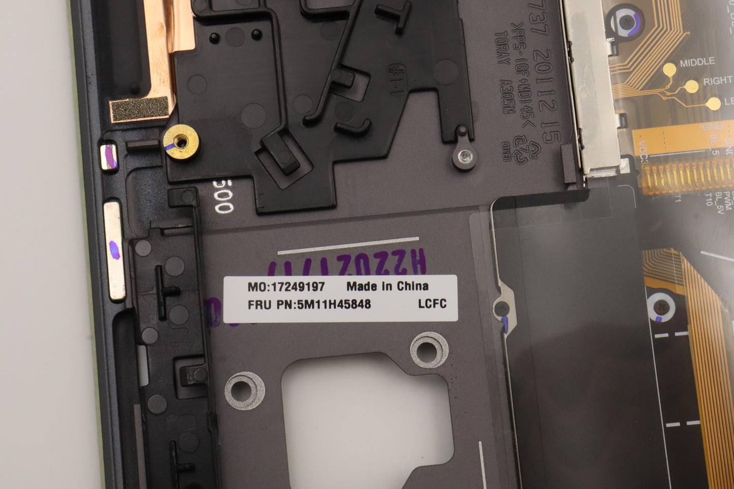 Lenovo Mechasm Kbd Bzl,Ww,Gy,Srx,Hbw - 5M11H45848