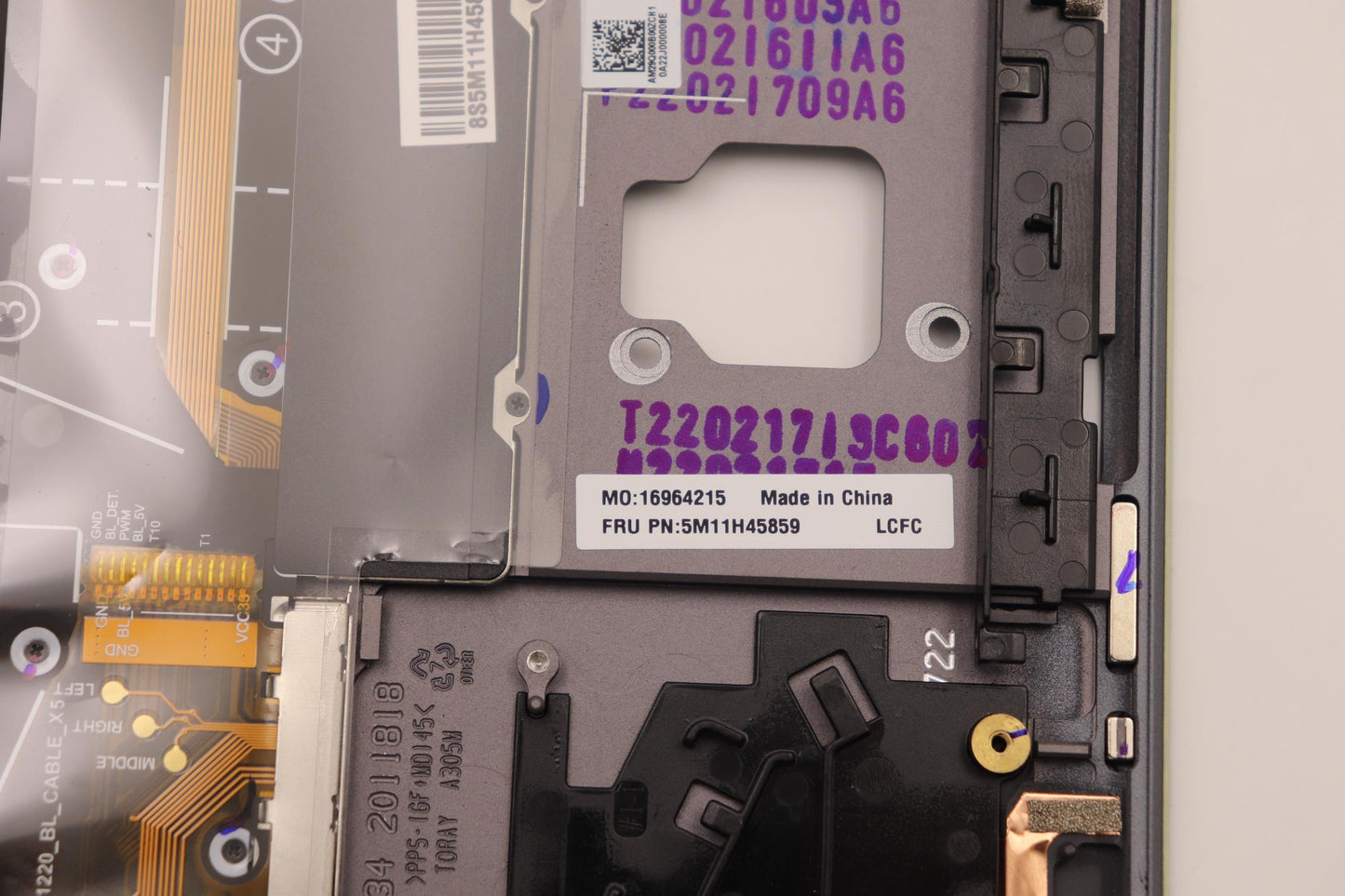 Lenovo Mechasm Kbd Bzl,Ww,Gy,Srx,Uke - 5M11H45859