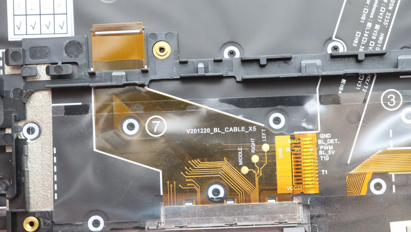 Lenovo Mechasm Kbd Bzl,Ww,Gy,Srx,Jpn - 5M11H45861