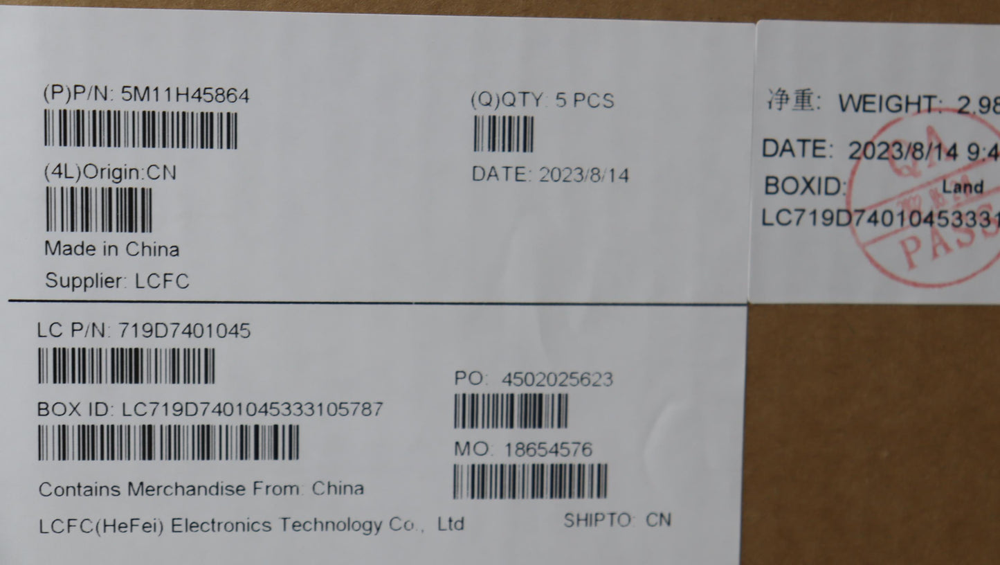 Lenovo Mechasm Kbd Bzl,Ww,Gy,Srx,Thai - 5M11H45864