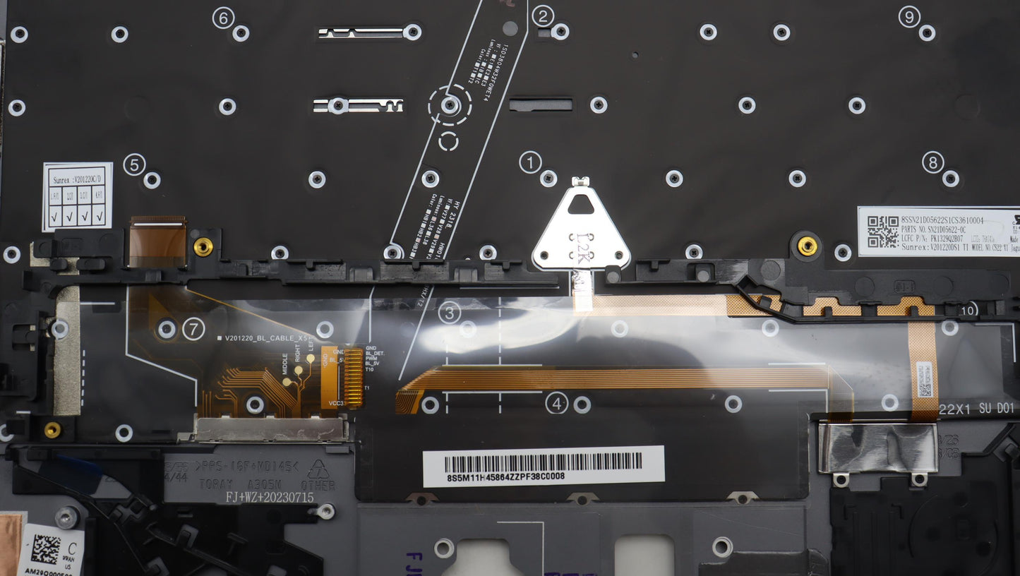 Lenovo Mechasm Kbd Bzl,Ww,Gy,Srx,Thai - 5M11H45864