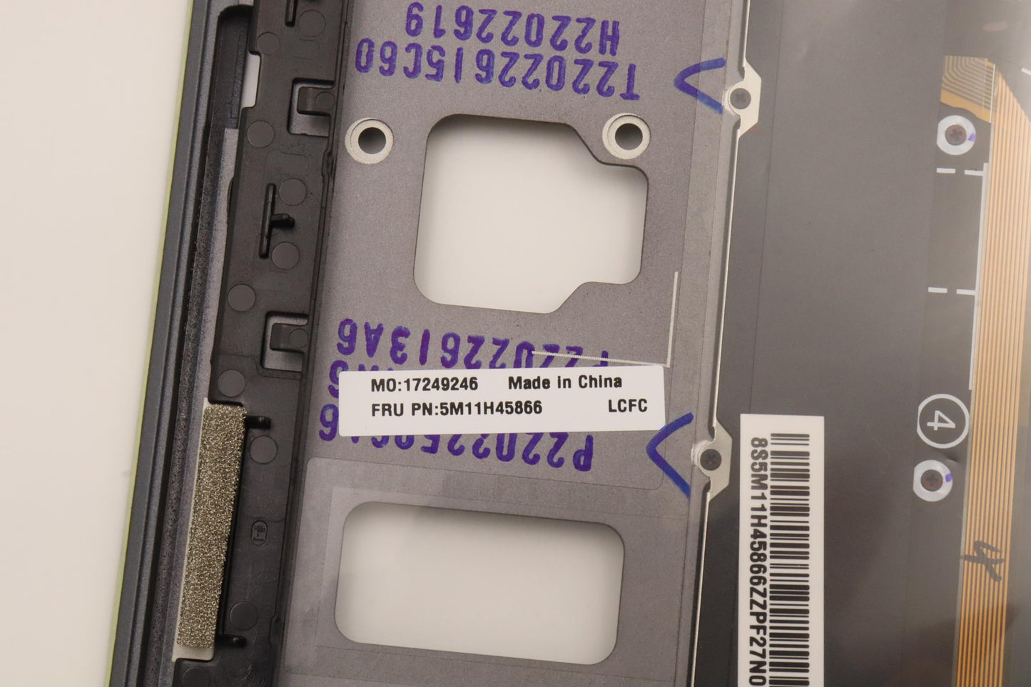 Lenovo Mechasm Kbd Bzl,Ww,Gy,Srx,Ind - 5M11H45866