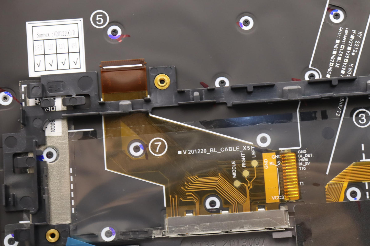 Lenovo Mechasm Kbd Bzl,Ww,Gy,Srx,Czes - 5M11H45870