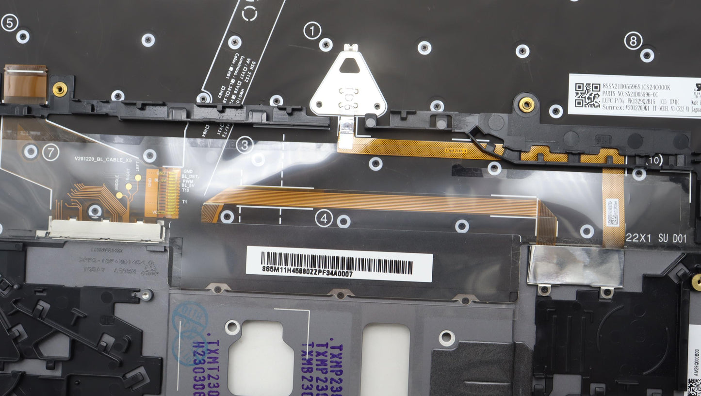 Lenovo Mechasm Kbd Bzl,Ww,Gy,Srx,Ita - 5M11H45880