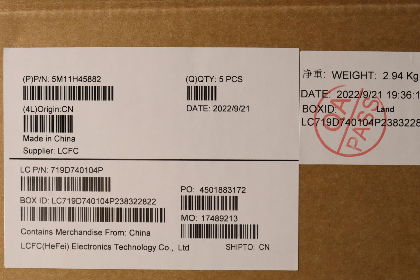 Lenovo Mechasm Kbd Bzl,Ww,Gy,Srx,Sws - 5M11H45882