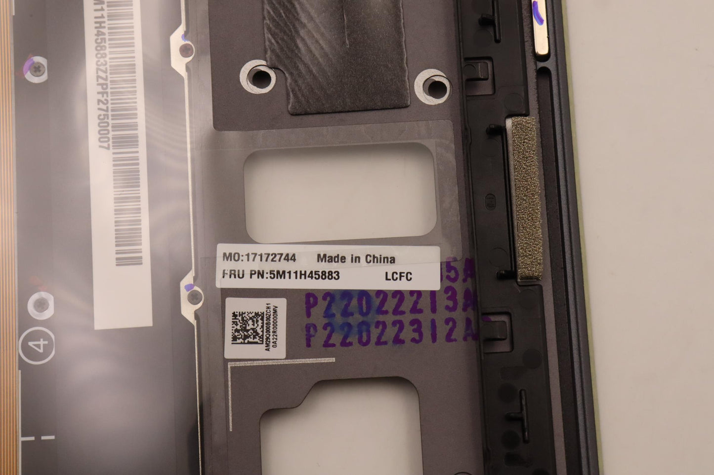 Lenovo Mechasm Kbd Bzl,Ww,Gy,Srx,Nord - 5M11H45883