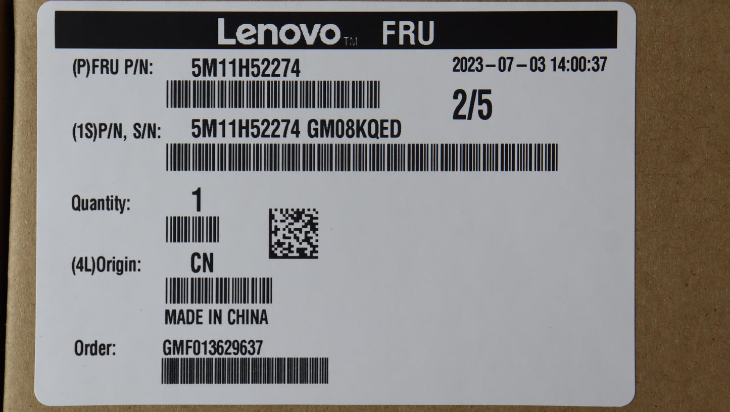 Lenovo Mech_Asm Kbd Cc Ukr Bklt(Tra)U - 5M11H52274