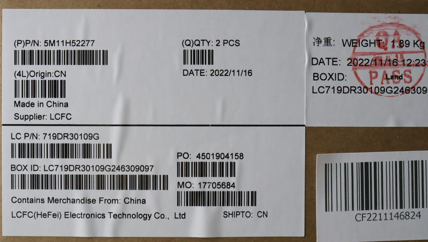 Lenovo Mechasm Kbd Cc 058Fra Bkltchy - 5M11H52277