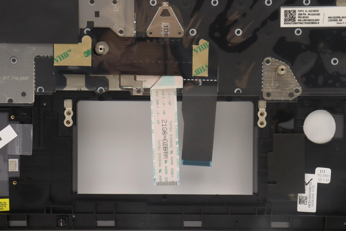 Lenovo Mechasm Kbd Cc Eng Bkltchy Us - 5M11H52319