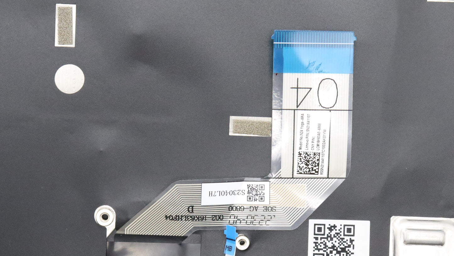 Lenovo Mech_Asm Kbd W/C-Cov Ara Chico - 5M11H52582