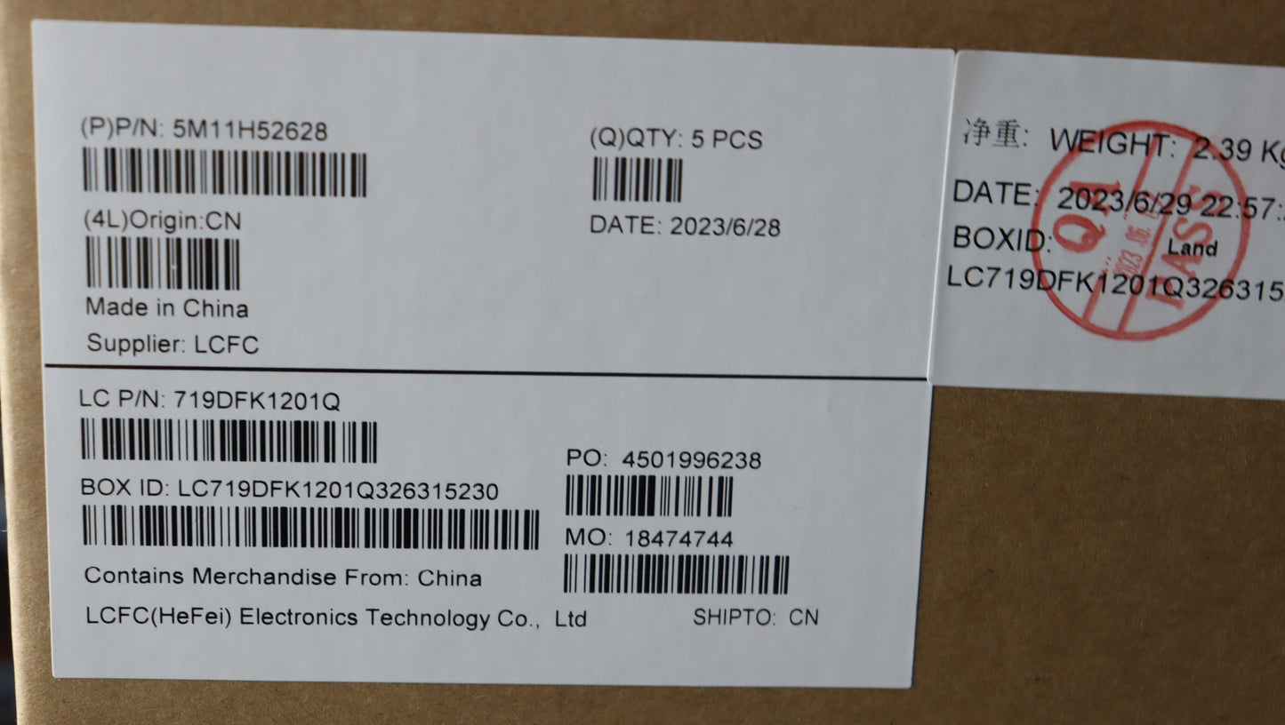 Lenovo Mech_Asm Kbd W/C-Cov Fra/Eng T - 5M11H52628