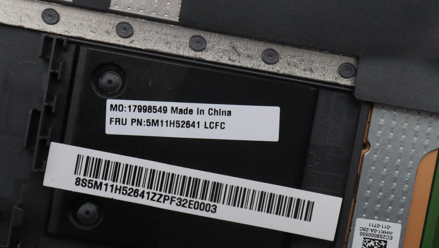 Lenovo Mech_Asm Kbd W/C-Cov Cze Darfo - 5M11H52641