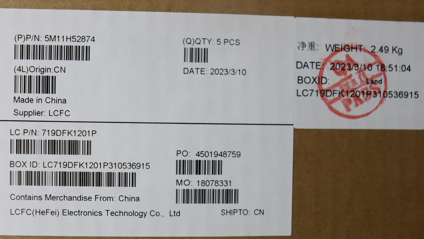 Lenovo Mech_Asm Kbd W/C-Cov Uke Darfo - 5M11H52874
