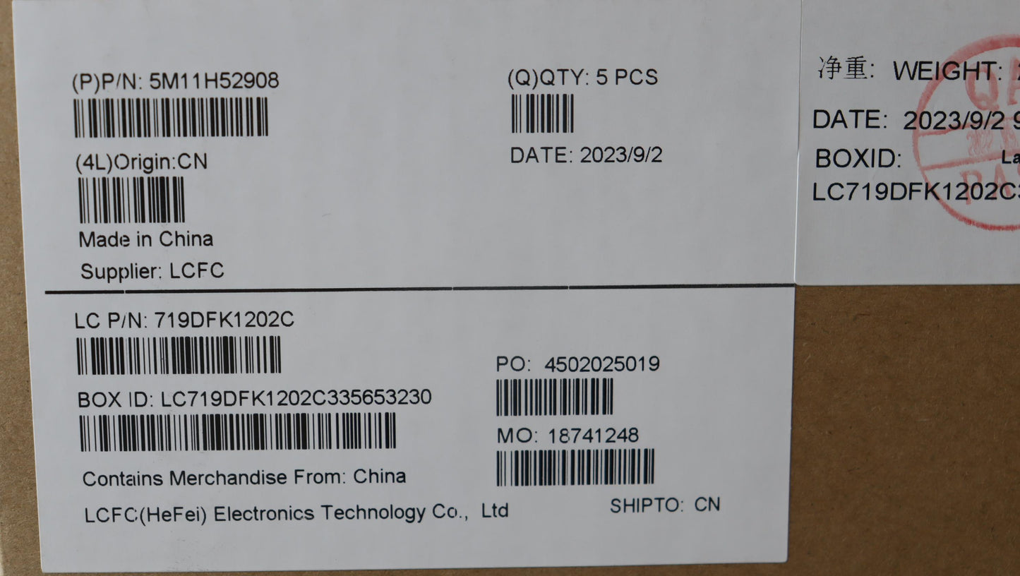 Lenovo Mech_Asm Kbd W/C-Cov Eng Dokin - 5M11H52908