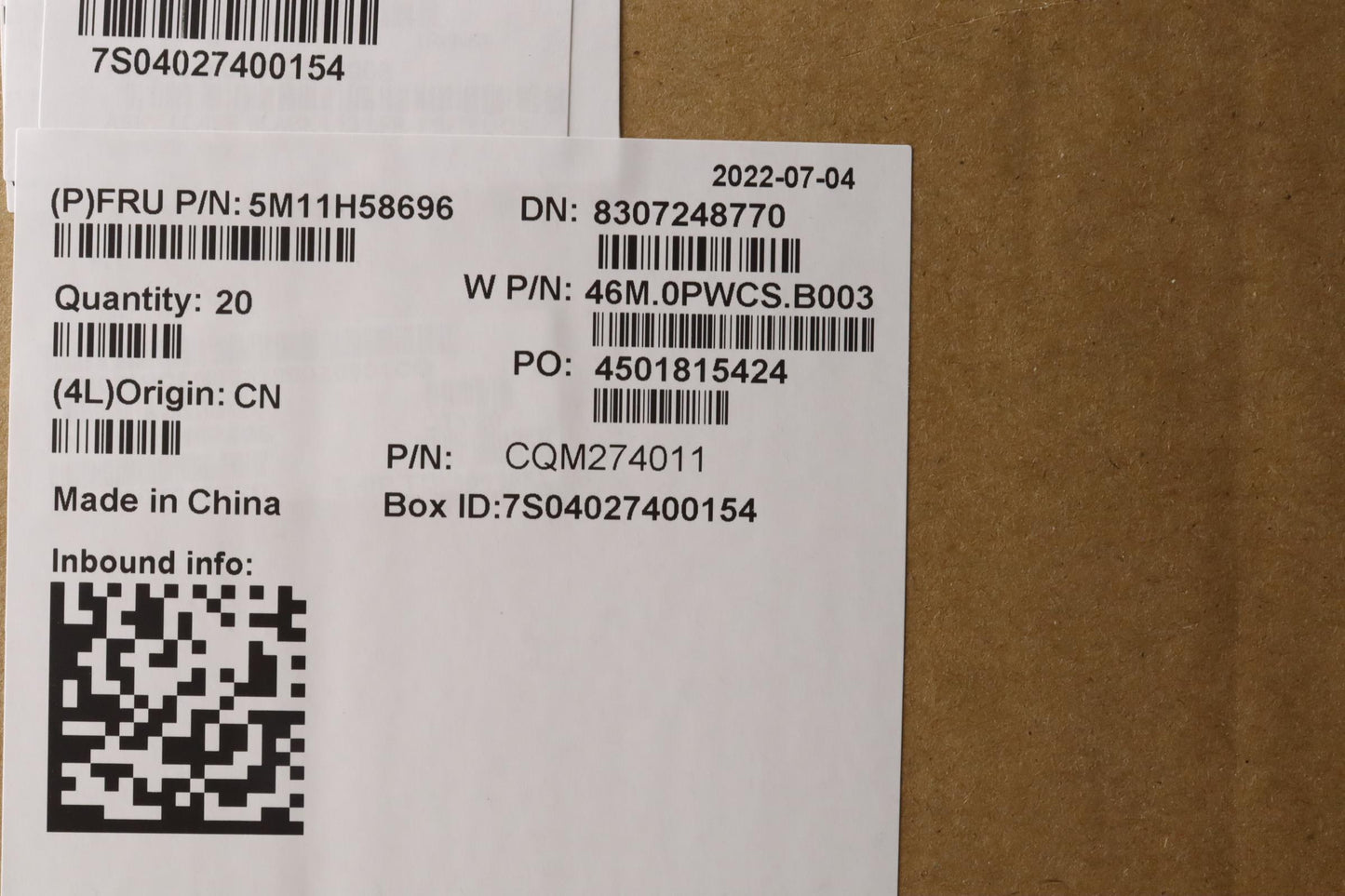 Lenovo Mechasm Fru D Cover,Cs Bk L13 - 5M11H58696