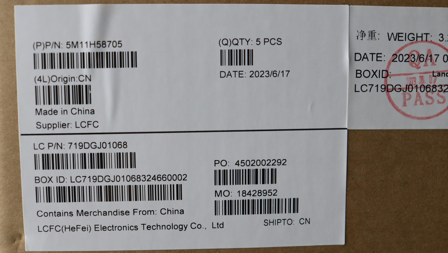 Lenovo Mechasm Kbd Ccvr Engtrius Bk - 5M11H58705