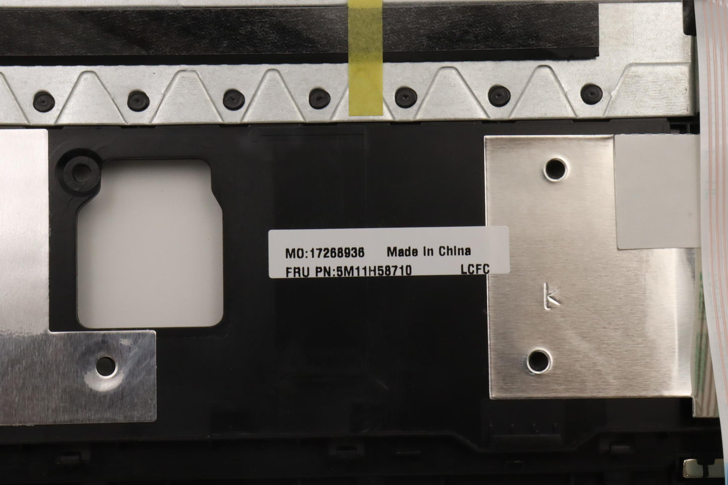 Lenovo Mechasm Kbd Ccvr Arapmxus Bk - 5M11H58710