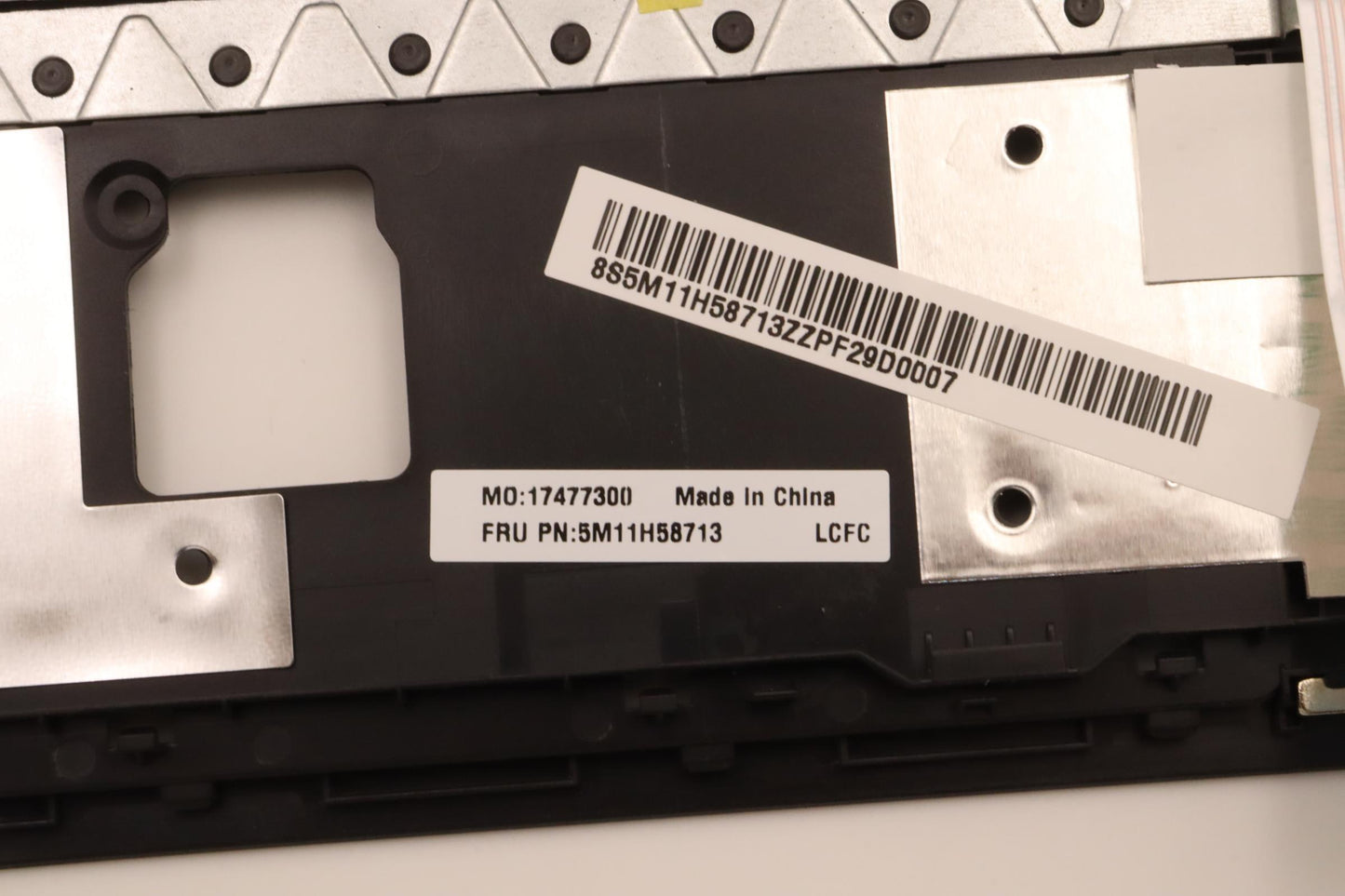 Lenovo Mechasm Kbd Ccvr Belpmxuk Bk - 5M11H58713
