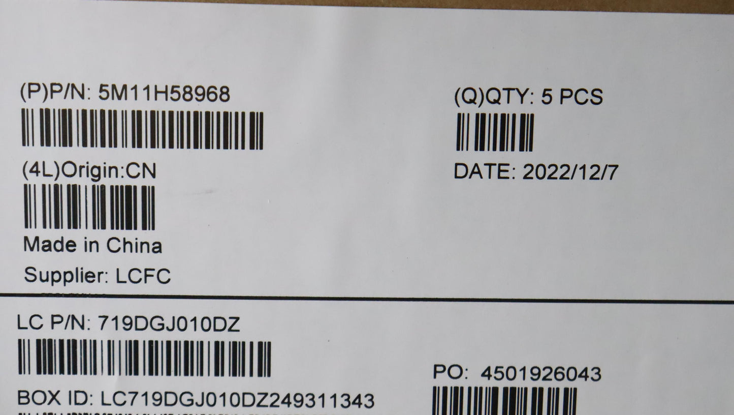Lenovo Mechasm Kbd Ccvr Nor Bklpmxuk - 5M11H58968