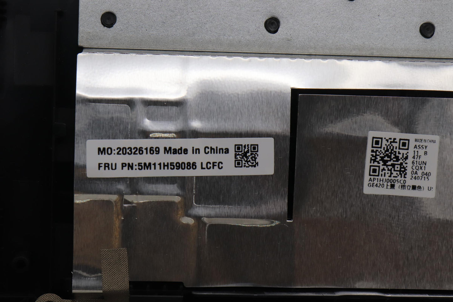 Lenovo Mechasm Kbcvr Euro Eng Bkltrif - 5M11H59086