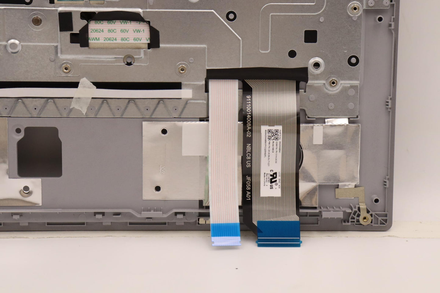 Lenovo C-Cover with Keyboard, USA English, Silver, Non-Backlight - 5M11H59124