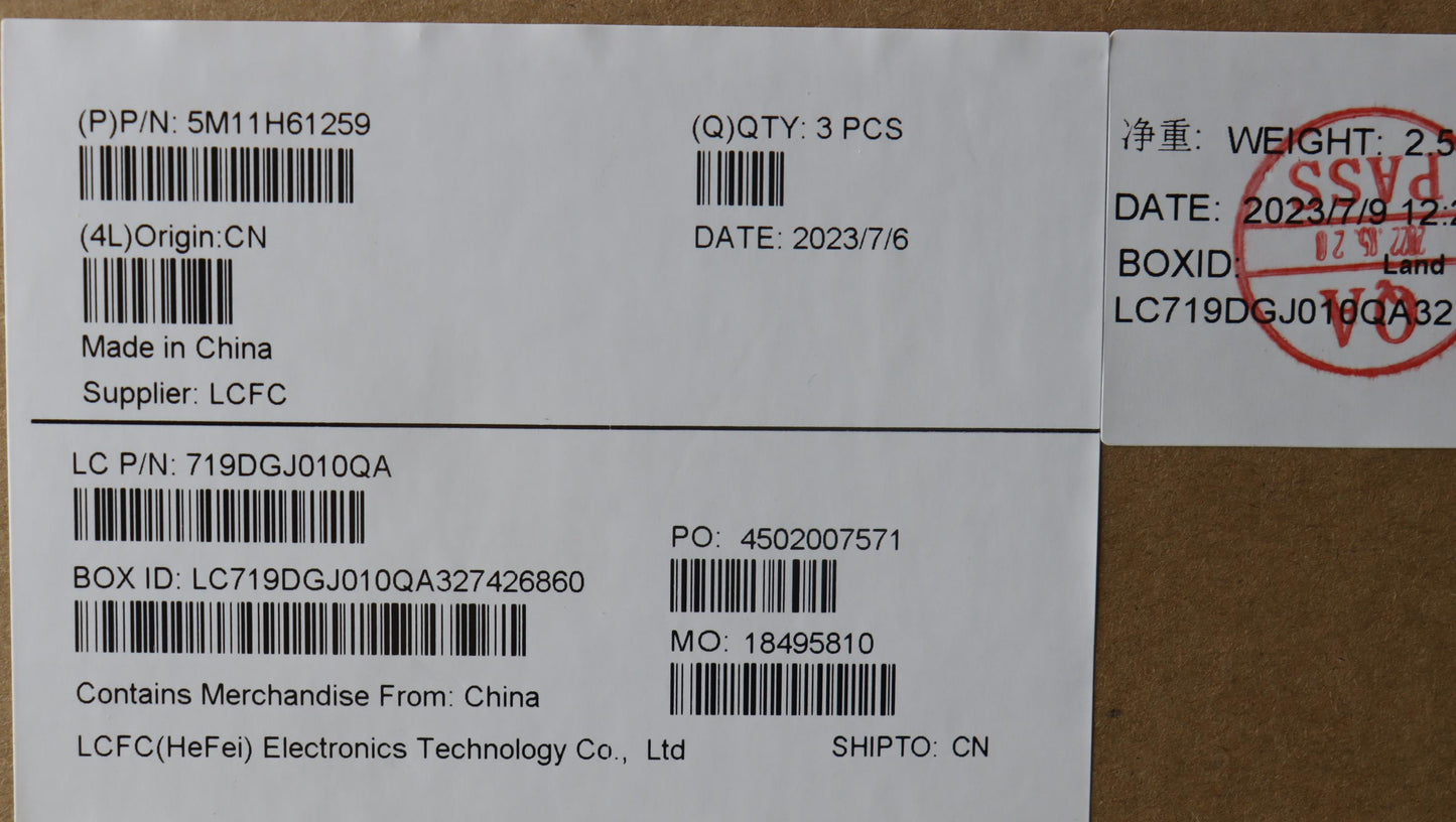 Lenovo Mechasm Kbd Ccvr La Spa Bklpmx - 5M11H61259