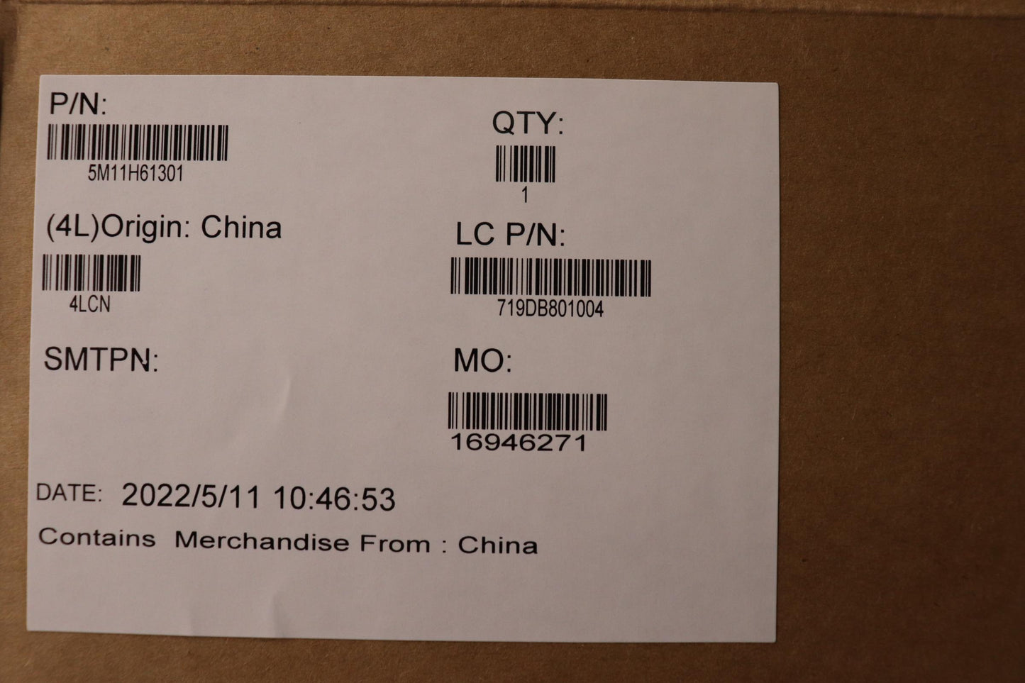 Lenovo Mechasm Ir Bz Shtoled Eppl Ass - 5M11H61301