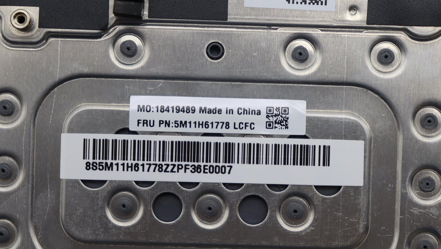 Lenovo Mech_Asm Kb Bk Pt Ger Dfn - 5M11H61778